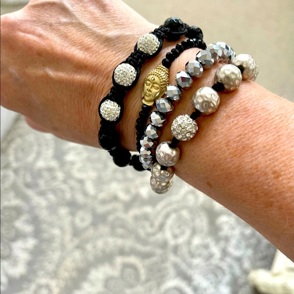 adjustable bracelets.. trendy and sold either indiv or as a set